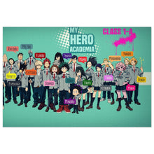 Load image into Gallery viewer, My Hero Academia Izuku Midoriya, Katsuki Bakugou, Shouta Aizawa, Tsuyu Asui Jigsaw Puzzle
