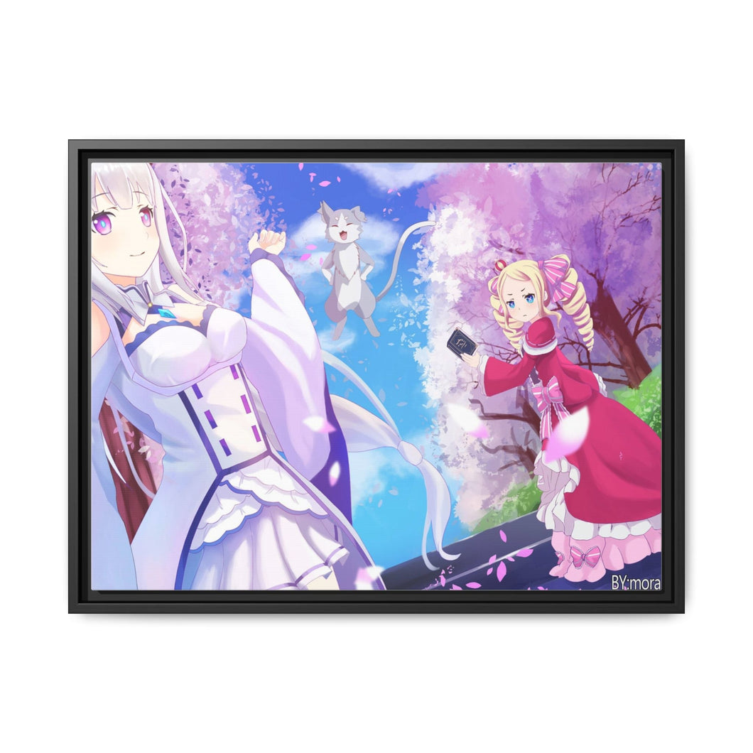 Anime Re:ZERO -Starting Life in Another World- Canvas Framed Art Print