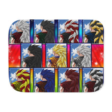 Load image into Gallery viewer, Super Saiyan 3 Styles Sherpa Blanket
