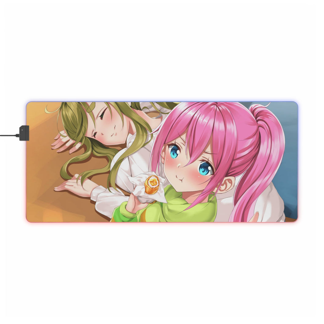 Laid-Back Camp by RGB LED Mouse Pad (Desk Mat)