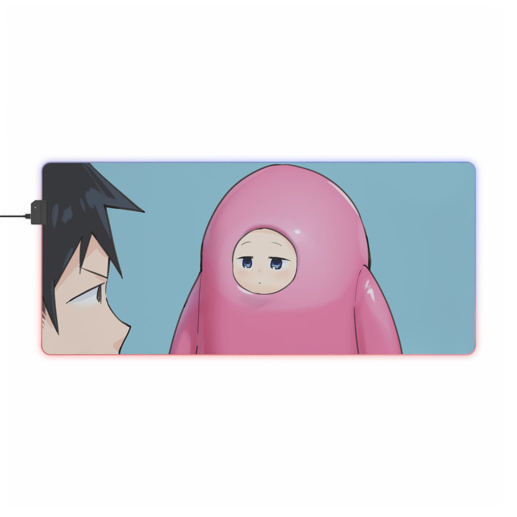 Aharen-san wa Hakarenai RGB LED Mouse Pad (Desk Mat)