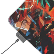 Load image into Gallery viewer, My Hero Academia Izuku Midoriya, Katsuki Bakugou RGB LED Mouse Pad (Desk Mat)
