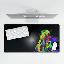 Load image into Gallery viewer, Anime Neon in 3D Mouse Pad (Desk Mat)
