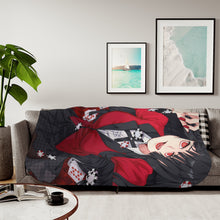 Load image into Gallery viewer, Anime Kakegurui Sherpa Blanket
