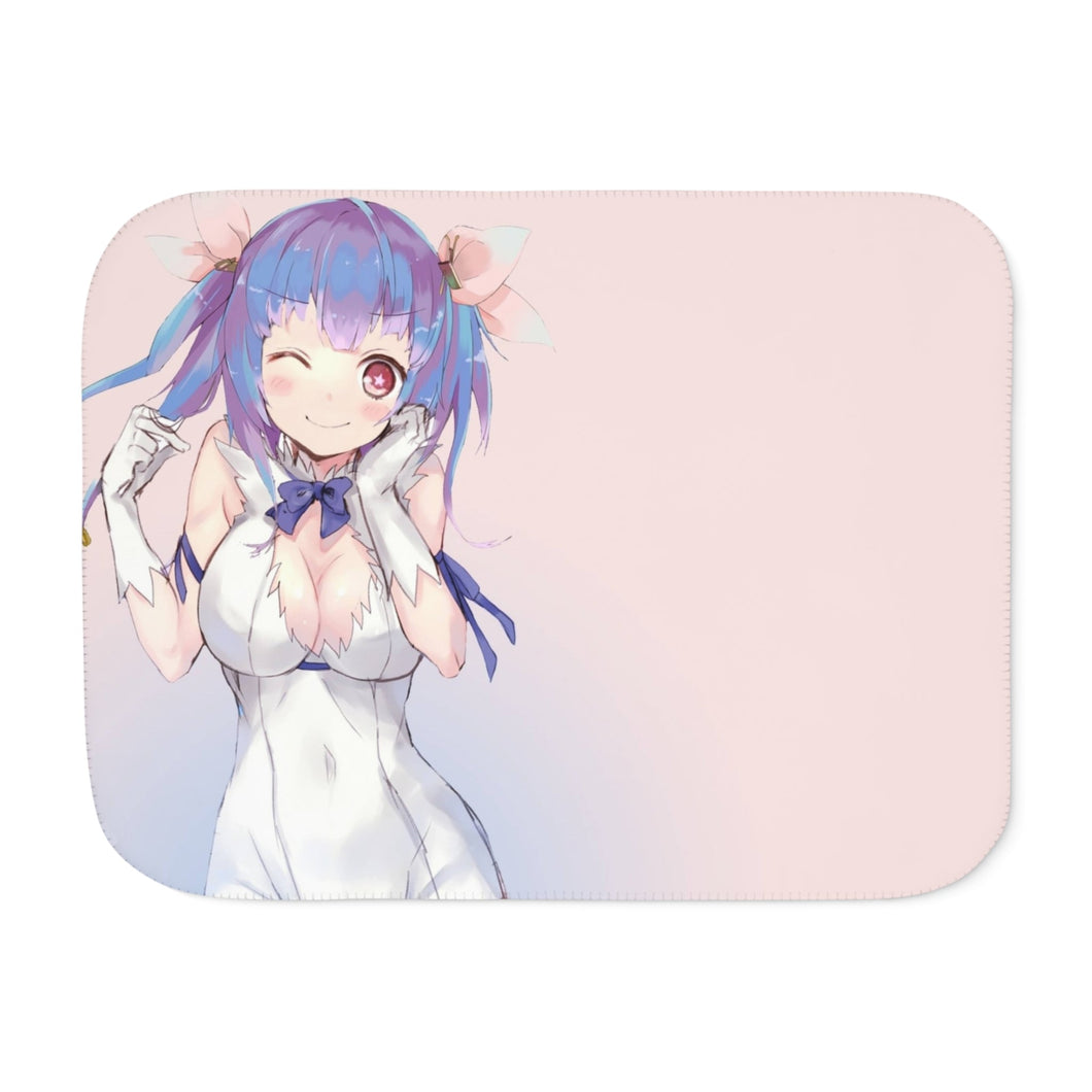 Is It Wrong To Try To Pick Up Girls In A Dungeon? Sherpa Blanket
