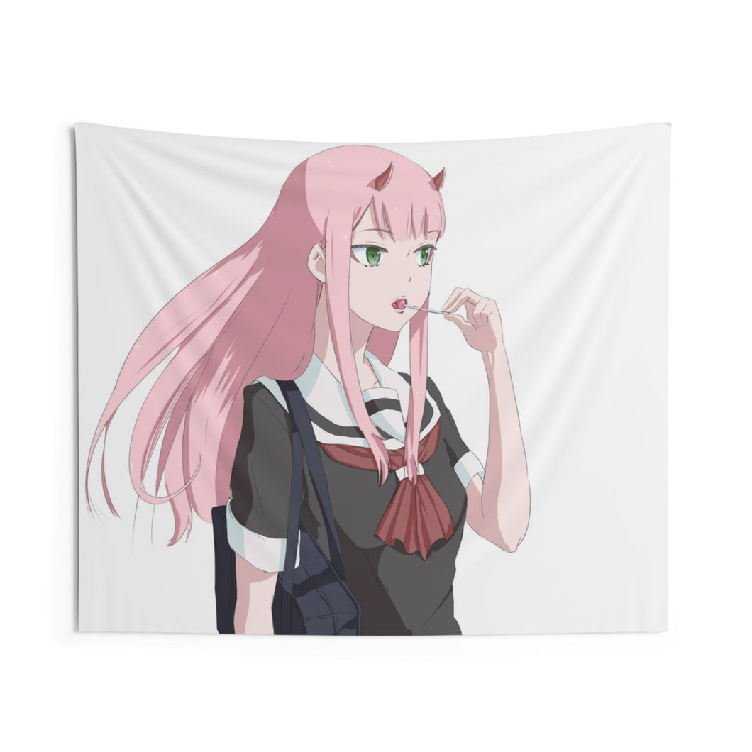 Zero Two Indoor Wall Tapestry