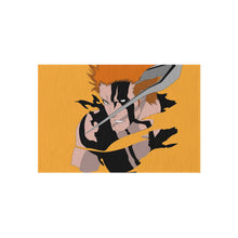 Load image into Gallery viewer, Ichigo kurosaki Horn Of Salvation from bleach Rug
