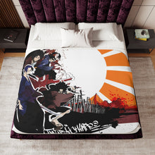 Load image into Gallery viewer, Anime Samurai Champloo Sherpa Blanket

