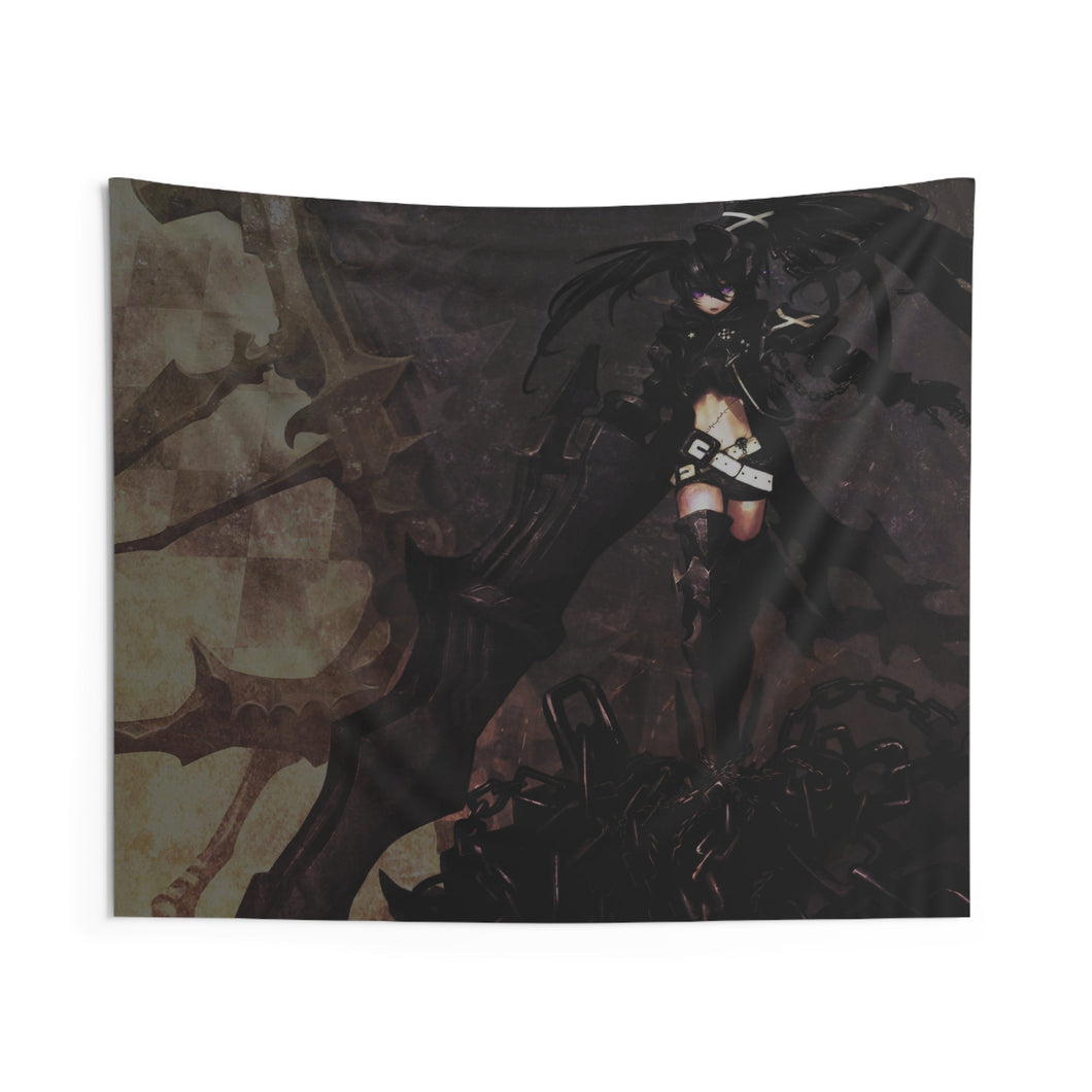Black Rock Shooter Indoor Wall Tapestry