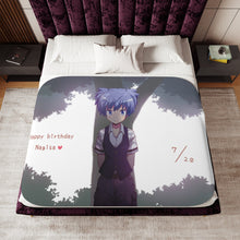 Load image into Gallery viewer, Assassination Classroom Nagisa Shiota Sherpa Blanket
