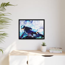 Load image into Gallery viewer, Blue Exorcist Rin Okumura Canvas Framed Art Print
