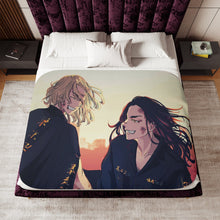 Load image into Gallery viewer, Anime Tokyo Revengers Sherpa Blanket
