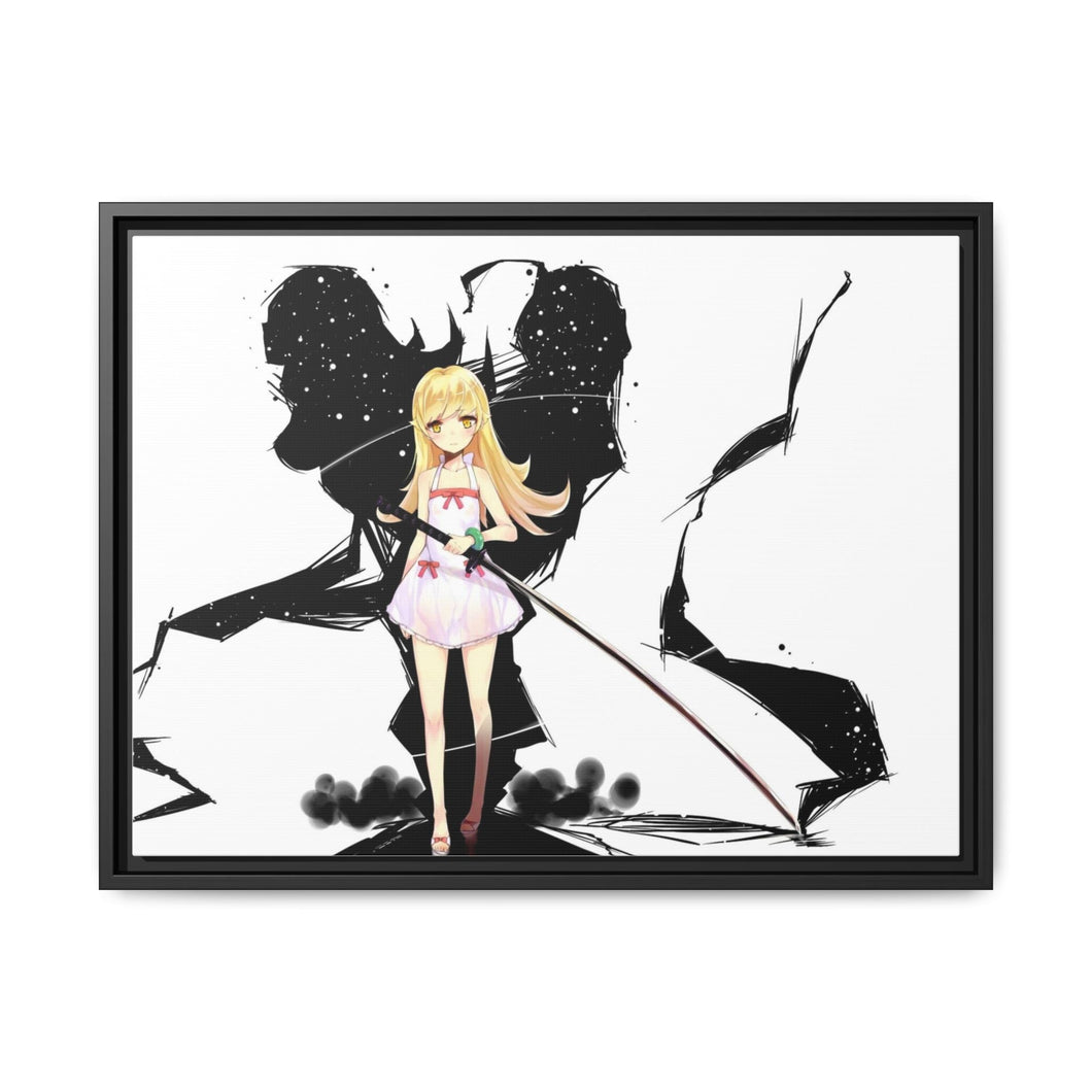 Anime Monogatari (Series)r Canvas Framed Art Print