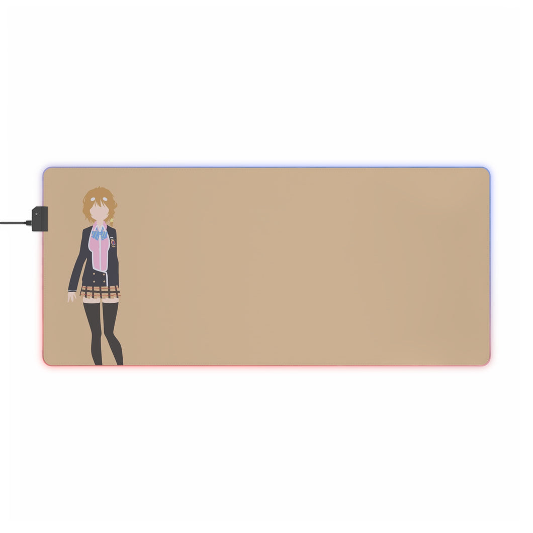 Masamune-kun's Revenge Yoshino Koiwai RGB LED Mouse Pad (Desk Mat)