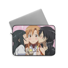 Load image into Gallery viewer, Kirito,Asuna and Yui Laptop Sleeve
