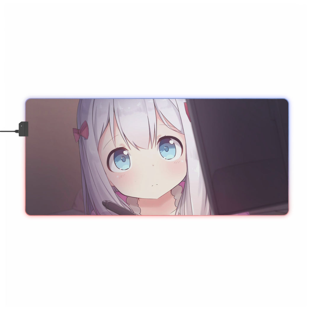 EroManga-Sensei RGB LED Mouse Pad (Desk Mat)