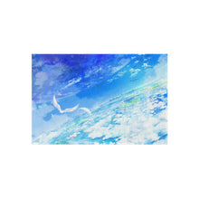 Load image into Gallery viewer, Birds Flying above the clouds Rug
