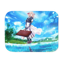Load image into Gallery viewer, Violet Evergarden Sherpa Blanket
