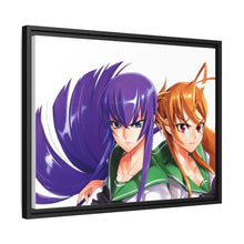 Load image into Gallery viewer, Highschool Of The Dead Canvas Framed Art Print
