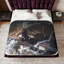 Load image into Gallery viewer, Demon Slayer: Kimetsu no Yaiba Sherpa Blanket
