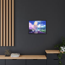 Load image into Gallery viewer, Kaori Miyazono Canvas Framed Art Print
