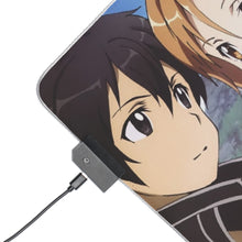 Load image into Gallery viewer, Kirito, Asuna and Yui RGB LED Mouse Pad (Desk Mat)
