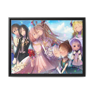 Miss Kobayashi's Dragon Maid Kanna Kamui, Elma, Fafnir, Kobayashi, Kobayashi San Chi No Maid Dragon Canvas Framed Art Print