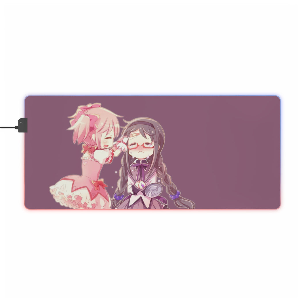 Puella Magi Madoka Magica RGB LED Mouse Pad (Desk Mat)