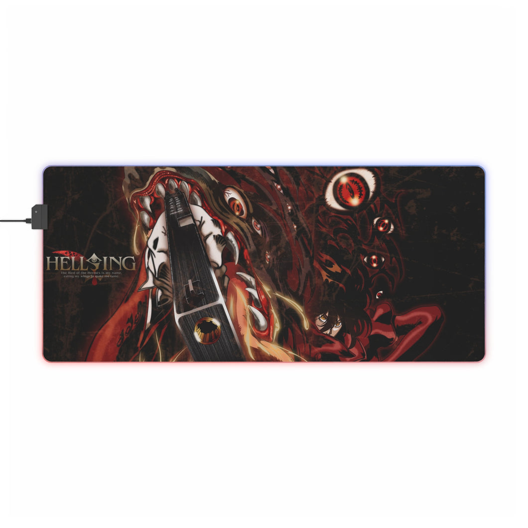 Hellsing RGB LED Mouse Pad (Desk Mat)