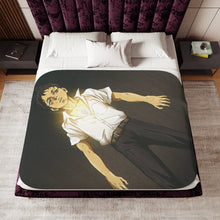 Load image into Gallery viewer, Anime Deadman Wonderland Sherpa Blanket
