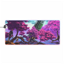 Load image into Gallery viewer, Anime Landscape RGB LED Mouse Pad (Desk Mat)
