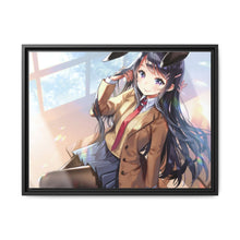 Load image into Gallery viewer, Rascal Does Not Dream Of Bunny Girl Senpai Canvas Framed Art Print
