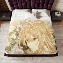 Load image into Gallery viewer, Violet Evergarden Sherpa Blanket
