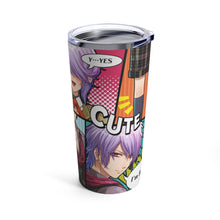 Load image into Gallery viewer, Glass Heart Princess Tumbler 20oz
