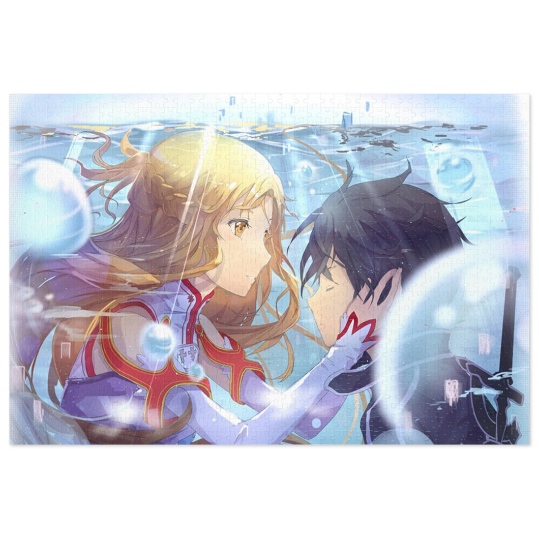 Kirito and Asuna Jigsaw Puzzle