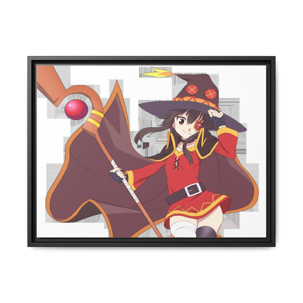 Megumin Canvas Framed Art Print