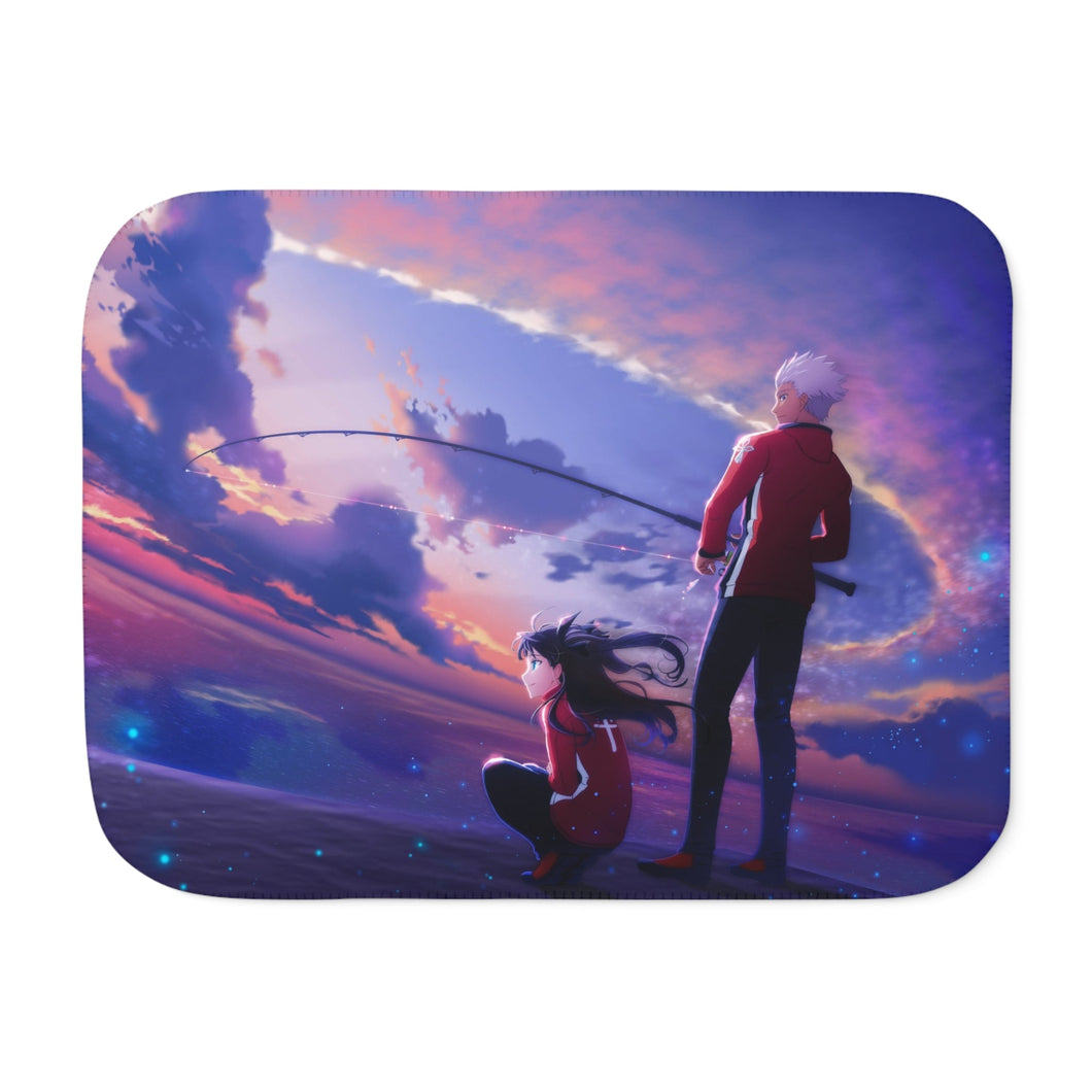 Fate Series Archer Sherpa Blanket