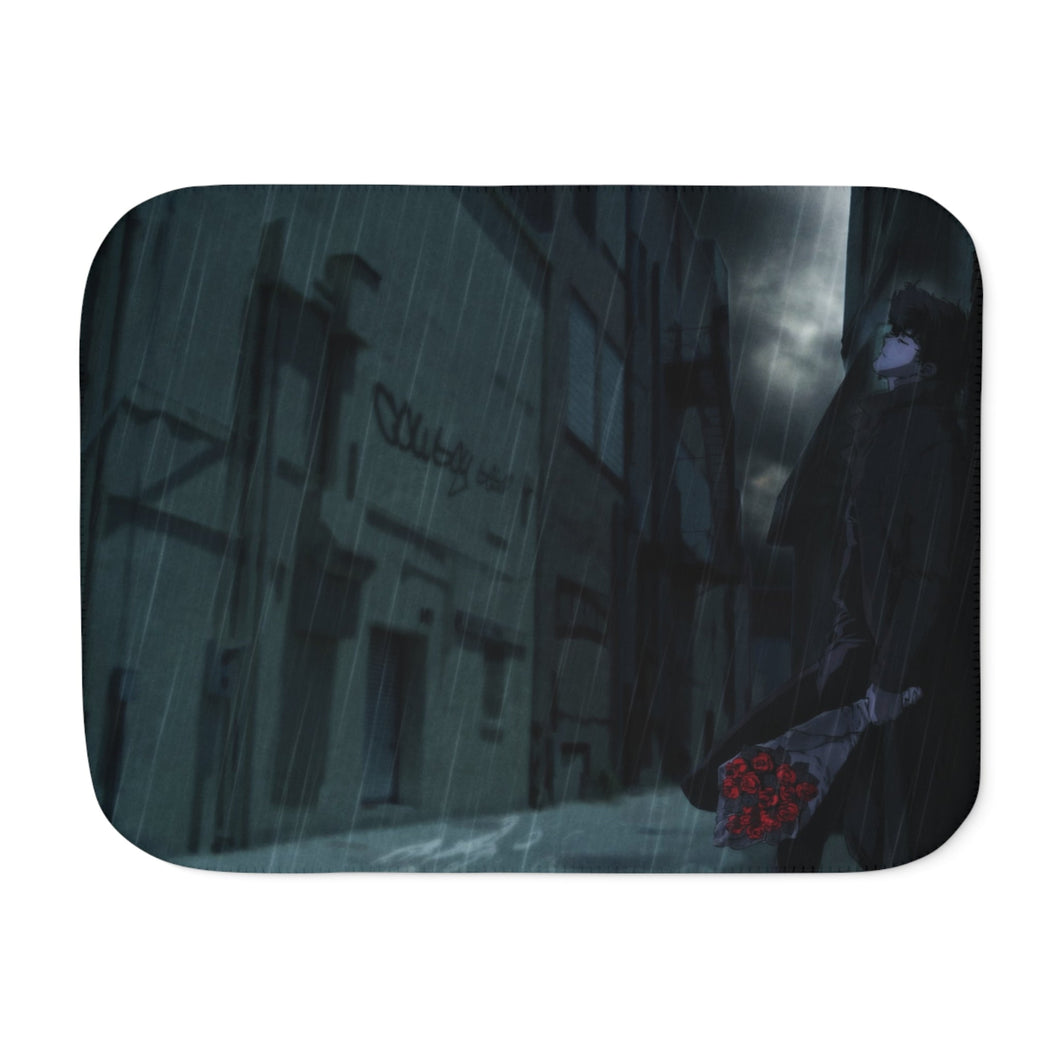 Anime Cowboy Bebopr Sherpa Blanket