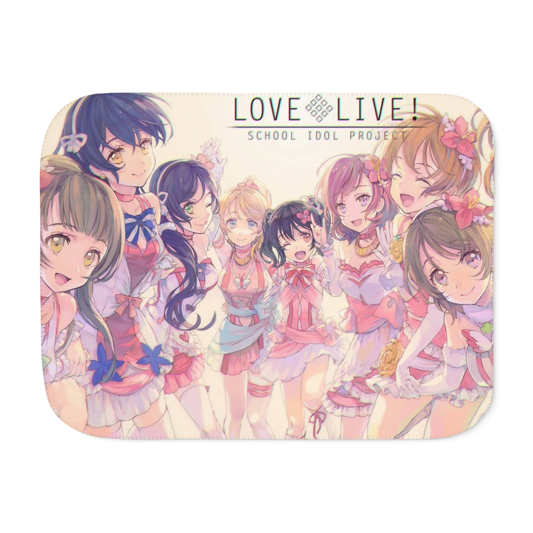 Anime Love Live! Sherpa Blanket