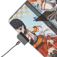 Load image into Gallery viewer, Memory Defrag - Priestess Banner RGB LED Mouse Pad (Desk Mat)
