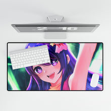 Load image into Gallery viewer, Ai Hoshino Mouse Pad (Desk Mat)
