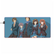 Load image into Gallery viewer, The Melancholy Of Haruhi Suzumiya RGB LED Mouse Pad (Desk Mat)
