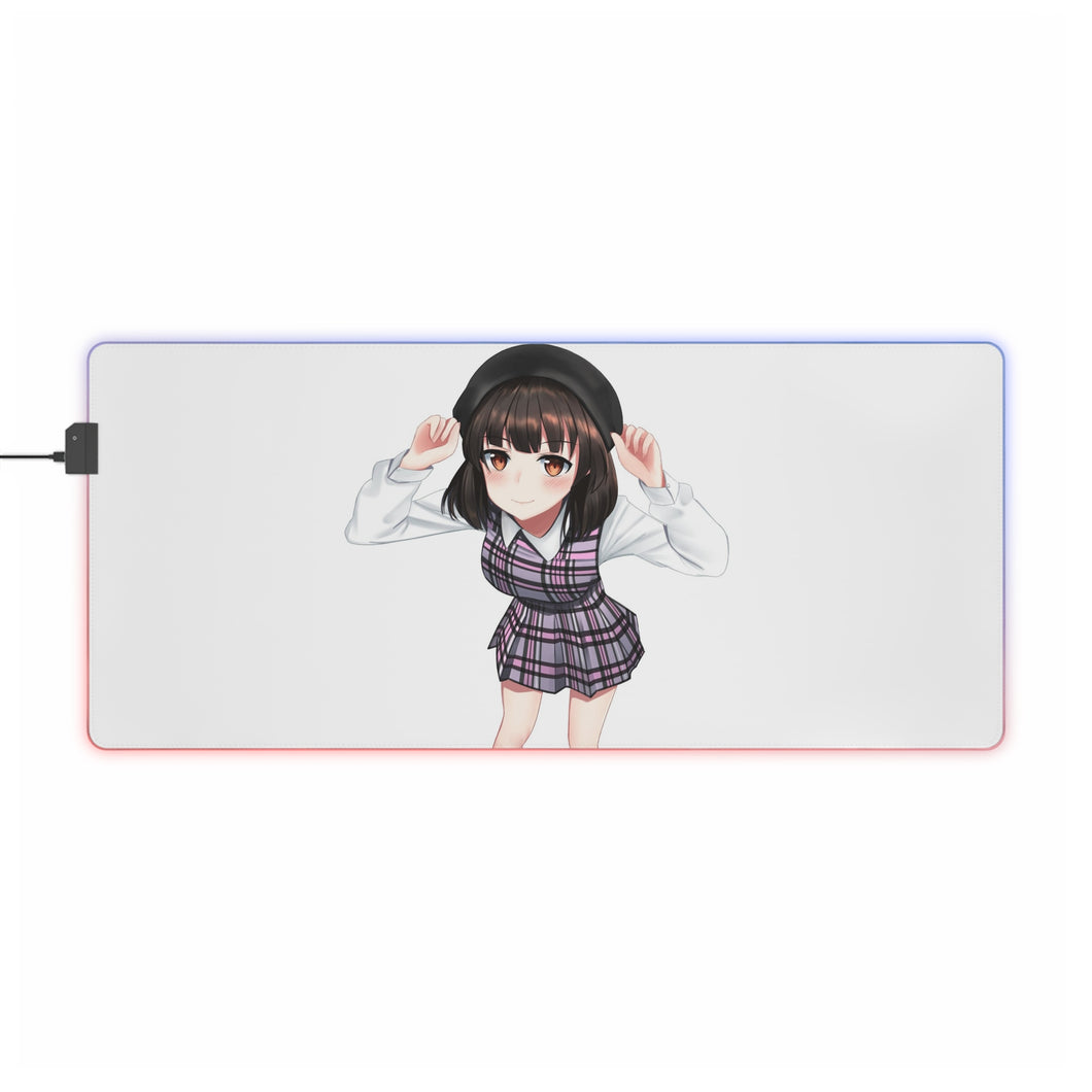 Saekano: How To Raise A Boring Girlfriend RGB LED Mouse Pad (Desk Mat)