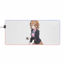 Load image into Gallery viewer, Masamune-kun&#39;s Revenge Yoshino Koiwai RGB LED Mouse Pad (Desk Mat)
