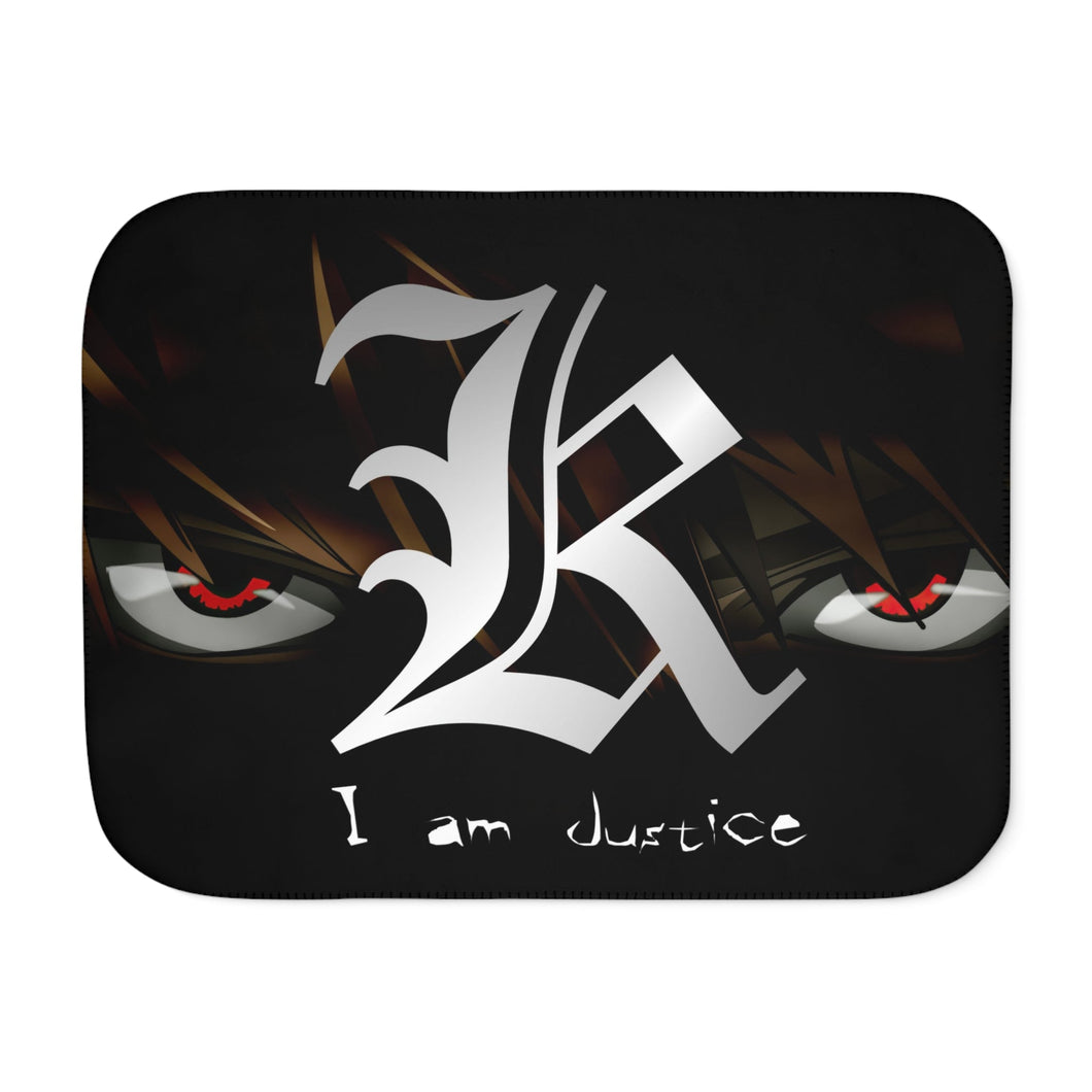 Death Note Light Yagami Sherpa Blanket