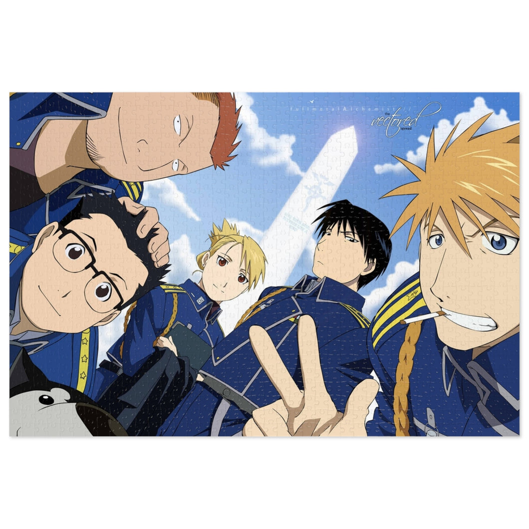 Anime FullMetal Alchemist Jigsaw Puzzle
