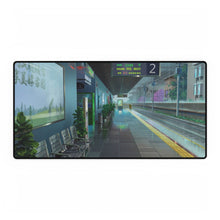 Load image into Gallery viewer, Anime Train Station Mouse Pad (Desk Mat)
