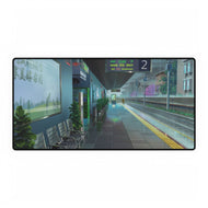 Anime Train Station Mouse Pad (Desk Mat)