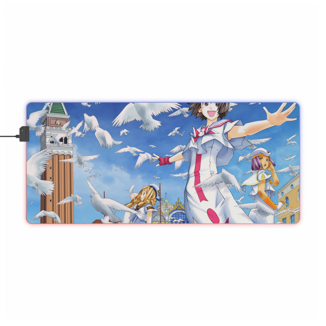 Anime Aria RGB LED Mouse Pad (Desk Mat)