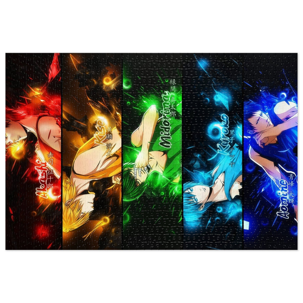 Kuroko's Basketball Tetsuya Kuroko, Daiki Aomine, Atsushi Murasakibara Jigsaw Puzzle